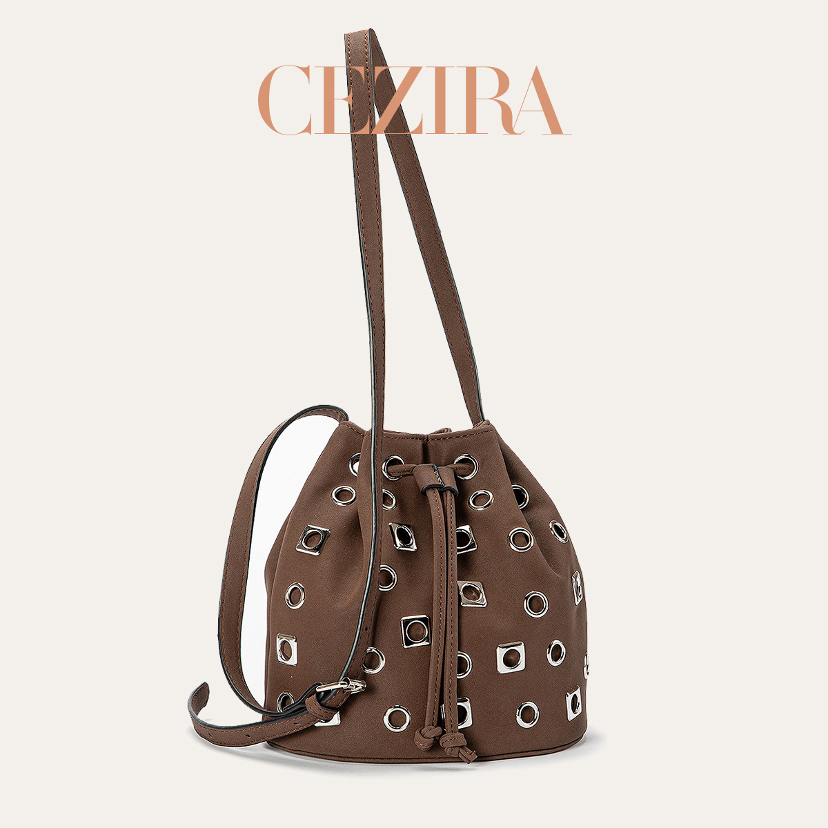 Luxury Bags Vegan - CR Dames Luxe Punk Hollow Out