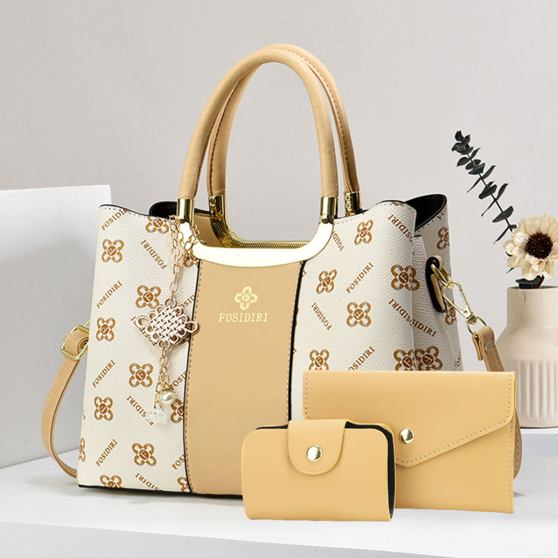 Luxury Bags With Zipper - Licht luxe, hoogwaardige bedrukte handtassen voor