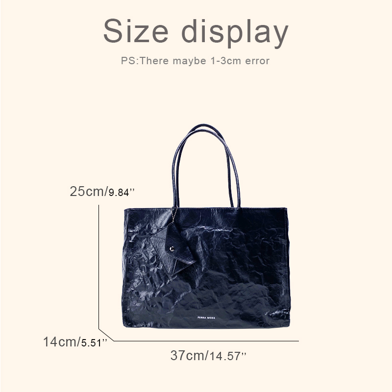 Koreaanse Casual Kraftpapier T - Luxury Bags Reseller recensie en prijs