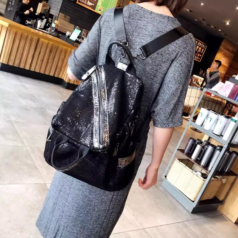 Nieuwe Dames Nylon Pailletten  - Luxury Bags With Zipper recensie en prijs