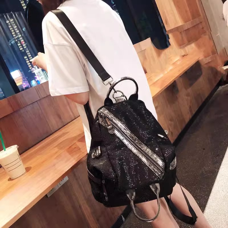 Nieuwe Dames Nylon Pailletten  - Luxury Bags With Zipper recensie en prijs