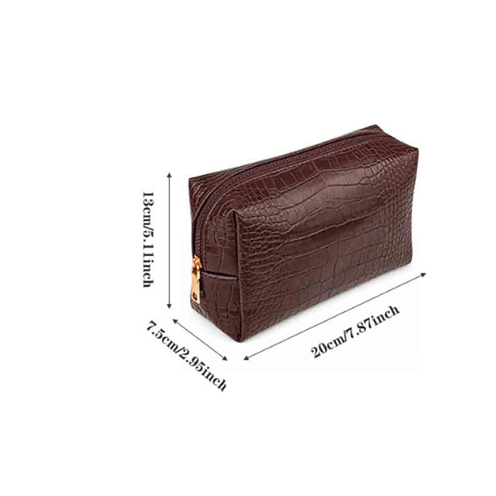Geborduurde Croc make-uptas, g - Luxury Bags Vegan recensie en prijs