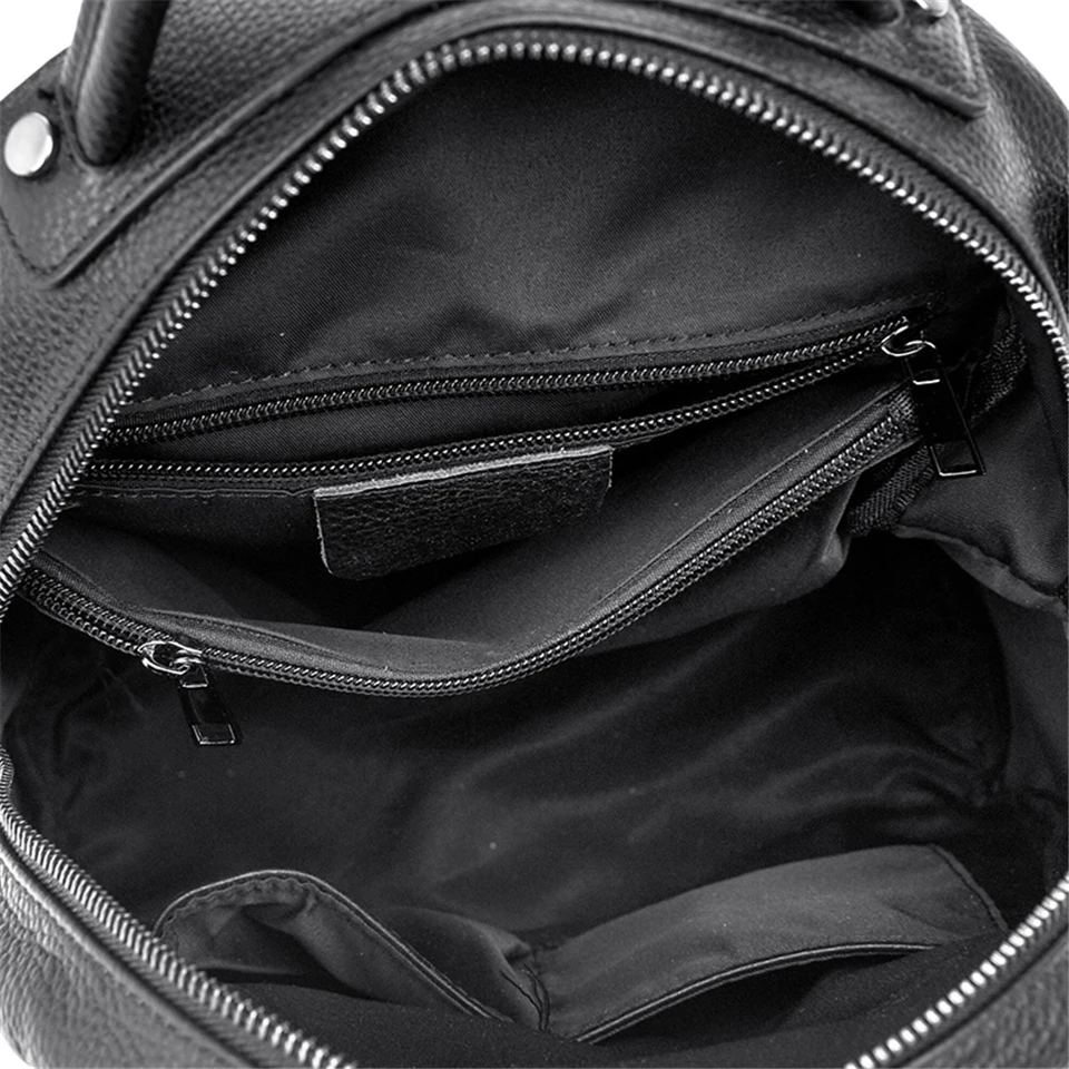 Echt lederen rugzak dames scho - Luxury Bags With Zipper recensie en prijs