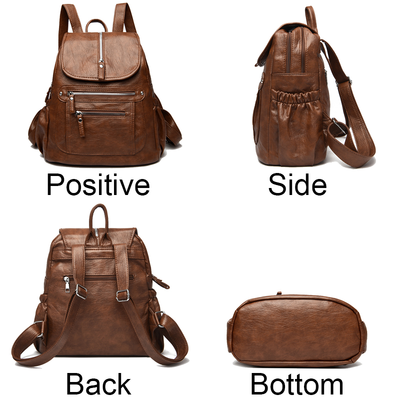 Luxe Vrouwen Echt Lederen Rugz - Xl Luxury Bags recensie en prijs