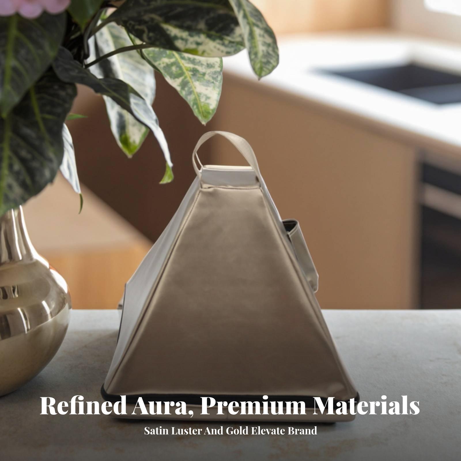 Kristallen Piramide Handtas Lu - Luxury Bags Pyramid recensie en prijs