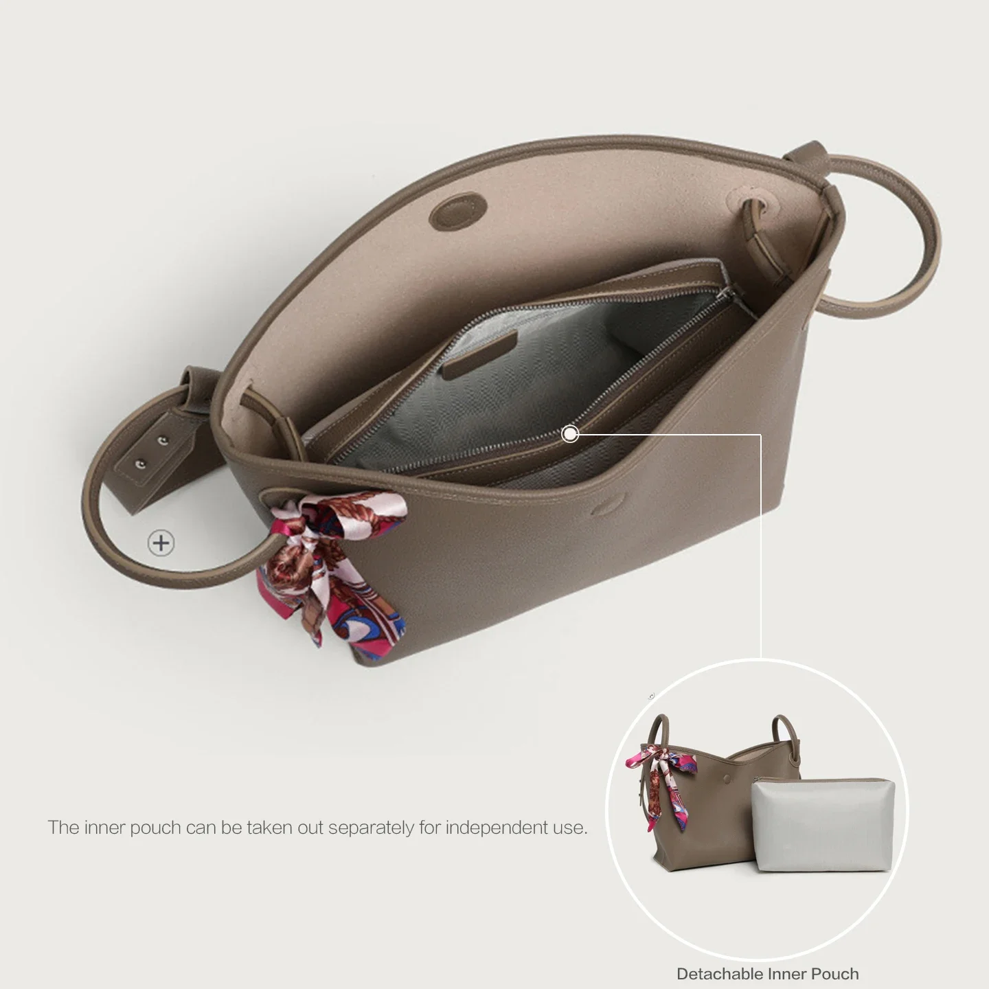 Luxe dames handtas van PU leer - Luxury Bags With Zipper recensie en prijs